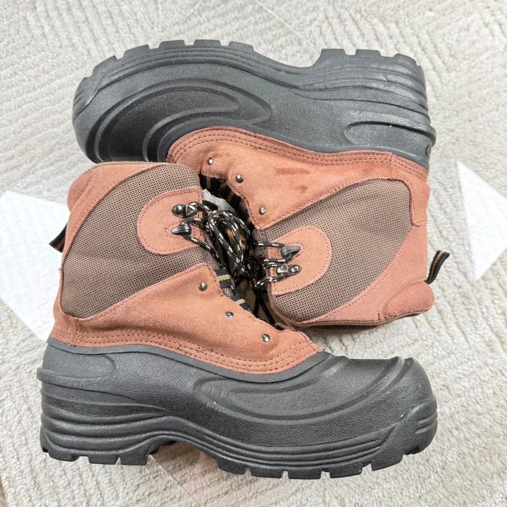 Ranger Winter Boots Men 12 Brown Duck Boots Thermolite Insulated Waterproof Snow